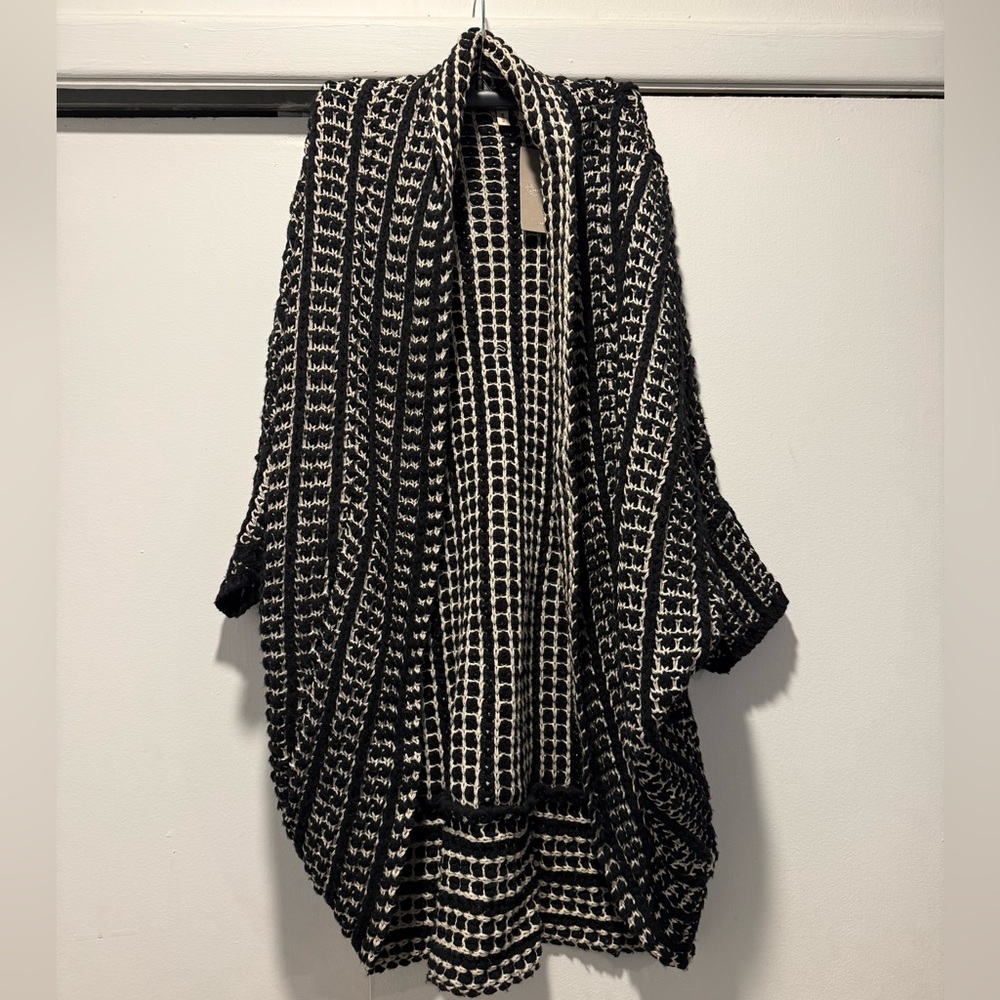 Moth By Anthropology Womens Open Front Knit Cardigan Size XS